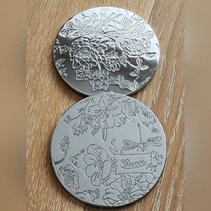 NEW Gucci Flora Garden Collection double-sided compact mirror. 